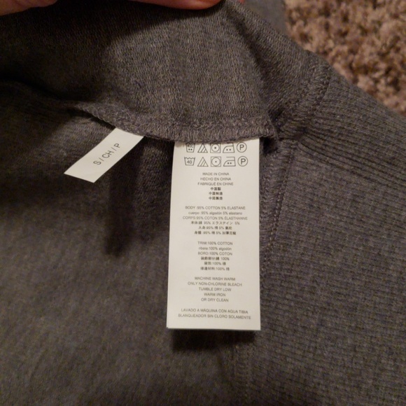Michael Kors Signature Gray Track Jacket Full Zip - Picture 5 of 8